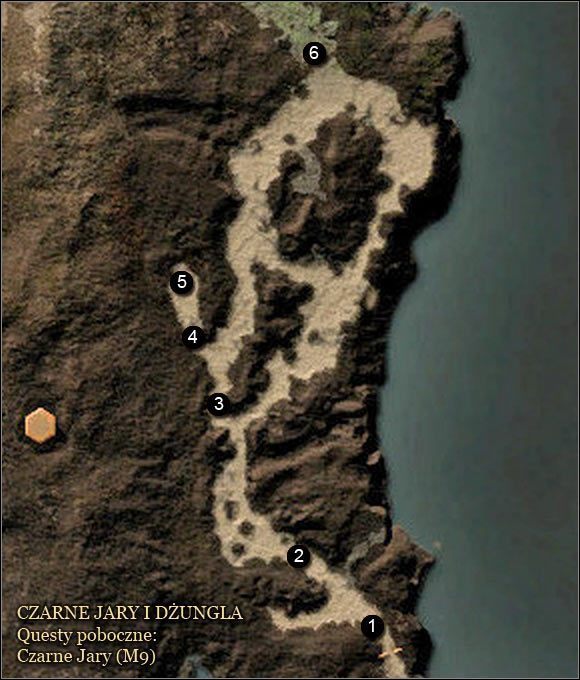 1 - Czarne Jary i dżungla - Mapy | Zadania poboczne w Arcania Gothic 4 - Arcania: Gothic 4 - poradnik do gry