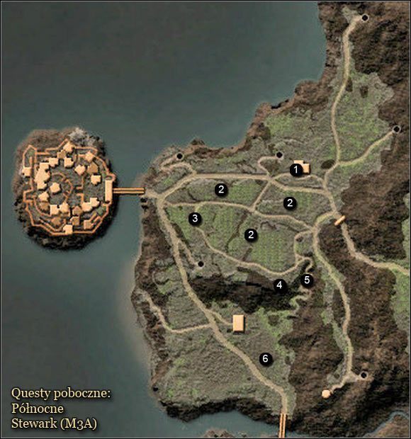 1 - Północne Stewark - Mapy | Zadania poboczne w Arcania Gothic 4 - Arcania: Gothic 4 - poradnik do gry