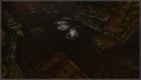 W zalanych piwnicach musimy uważać na niewidzialnych przeciwników, którzy chodzą tylko w wodzie - Amnesia Mroczny Obłęd: Cellar Archives | Opis przejścia - Amnesia: Mroczny Obłęd - poradnik do gry