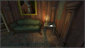 Ruszamy dalej korytarzem - wkrótce zakręci on w prawo wzdłuż dużych okien - Amnesia Mroczny Obłęd: Back Hall - Study | Opis przejścia - Amnesia: Mroczny Obłęd - poradnik do gry