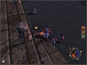 Jeśli zaś chodzi o walkę na lądzie, tu często zdarzyć się może, że przeciwników jest więcej - Walka wręcz - Podstawy - Piraci Nowego Świata 2: Dwa Skarby - poradnik do gry