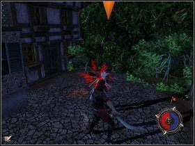 Teraz i skręcamy w prawo, między budynki - Rozdział I - Gubernator Kingston (1) - Opis przejścia - Piraci Nowego Świata 2: Dwa Skarby - poradnik do gry