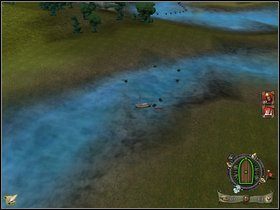 Tu całkowicie zwijamy żagle i wciskamy Enter, aby przesiąść się na szalupę - Rozdział II - Czarna Flaga (1) - Opis przejścia - Piraci Nowego Świata 2: Dwa Skarby - poradnik do gry