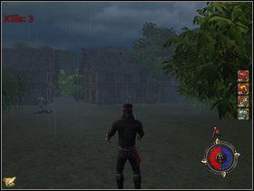 Cofamy się i schodzimy w dół - Rozdział II - Czarna Flaga (1) - Opis przejścia - Piraci Nowego Świata 2: Dwa Skarby - poradnik do gry