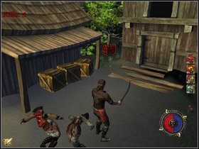 Wreszcie na lądzie - Rozdział V - Zatoka Kingston - Opis przejścia - Piraci Nowego Świata 2: Dwa Skarby - poradnik do gry