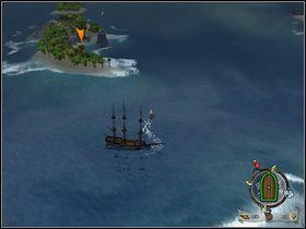 Flotę tą zatapiamy, uważając na wieżę z działem - Rozdział VI - Kryjówka Wisielca - Opis przejścia - Piraci Nowego Świata 2: Dwa Skarby - poradnik do gry