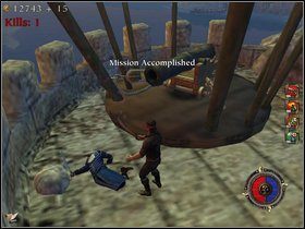 Na górze czeka na nas Evil Flint - Rozdział VI - Kryjówka Wisielca - Opis przejścia - Piraci Nowego Świata 2: Dwa Skarby - poradnik do gry