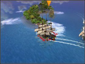 I kolejna bitwa morska - Rozdział VI - Kryjówka Wisielca - Opis przejścia - Piraci Nowego Świata 2: Dwa Skarby - poradnik do gry