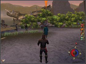 Kierujemy się do tawerny - Rozdział II - Czarna Flaga (2) - Opis przejścia - Piraci Nowego Świata 2: Dwa Skarby - poradnik do gry