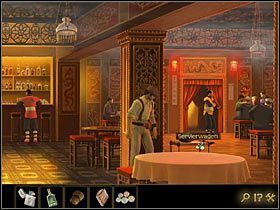 Jeśli zdecydowałeś się na drugie linijki dialogowe, zniesmaczona śpiewaczka odeszła i musisz radzić sobie sam - Prolog | Opis przejścia Lost Horizon - Lost Horizon - poradnik do gry