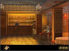 Przed głównym wejściem do klubu nadal sterczy Tong ze swoimi ludźmi - Rozdział I - Zaginiony przyjaciel (1) | Opis przejścia Lost Horizon - Lost Horizon - poradnik do gry