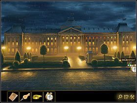 Zainteresuj się drzewem po lewej - Fenton dostrzeże na nim piłeczkę - Rozdział I - Zaginiony przyjaciel (1) | Opis przejścia Lost Horizon - Lost Horizon - poradnik do gry