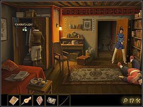 Możliwe, że jakąś drogę ucieczki dałoby się odkryć na korytarzu, ale jest tam bardzo ciemno - Rozdział I - Zaginiony przyjaciel (2) | Opis przejścia Lost Horizon - Lost Horizon - poradnik do gry