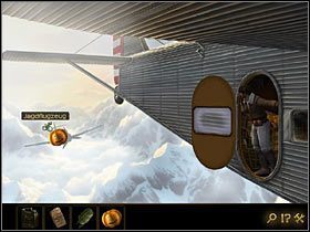 Na wspornik, na którym był on zamocowany, nadziej dynię - powstaną w niej otwory - Rozdział I - Zaginiony przyjaciel (2) | Opis przejścia Lost Horizon - Lost Horizon - poradnik do gry