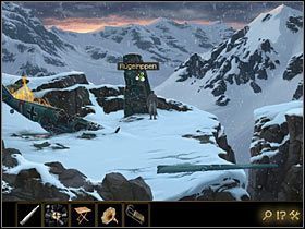 Skoro udało Ci się przedostać do rozbitego messerschmitta, masz szansę zdobyć coś w rodzaju drabiny, potrzebnej, by dotrzeć do Kim - Rozdział II - Sekret w górach (1) | Opis przejścia Lost Horizon - Lost Horizon - poradnik do gry