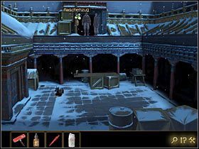 Otwórz ją kołkiem od namiotu i zrzuć jej mięsną zawartość na niestabilny blat - Rozdział II - Sekret w górach (5) | Opis przejścia Lost Horizon - Lost Horizon - poradnik do gry