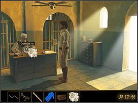 Na bazarze idź do stoiska z kuglarskimi sztuczkami (niewielka budka pośrodku placu) - Rozdział III - Wyścig z czasem (2) | Opis przejścia Lost Horizon - Lost Horizon - poradnik do gry