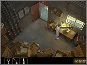 W ten sposób Fenton dotrze do owego pokoiku - Rozdział IV - W jaskini lwa (3) | Opis przejścia Lost Horizon - Lost Horizon - poradnik do gry