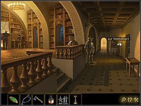 Przejdź zatem do dalszej części zamku (schody po prawej) - Rozdział V - Głęboko na terytorium wroga (1) | Opis przejścia Lost Horizon - Lost Horizon - poradnik do gry