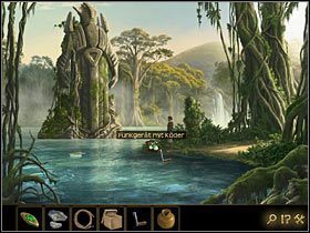 Wodą z dzbana zmocz plamę wyschniętej koguciej krwi - Rozdział VI - Oko tygrysa (1) | Opis przejścia Lost Horizon - Lost Horizon - poradnik do gry