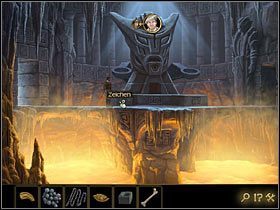 Jako Fenton otwórz sarkofag i zabierz z niego kość - Rozdział VII - Serce świata (3) | Opis przejścia Lost Horizon - Lost Horizon - poradnik do gry