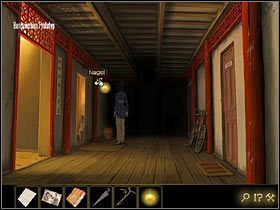 Wyjdź na balkon i połącz wieszak z bambusową tyczką - Bonus | Opis przejścia Lost Horizon - Lost Horizon - poradnik do gry