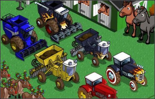 Maszyny Hot Rod w zestawieniu ze standardowymi modelami - Pojazdy (2) | Inne | FarmVille - FarmVille - poradnik do gry