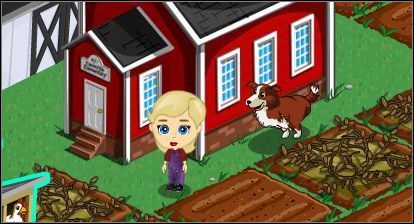 To zdecydowanie nie jest pies obronny - Pieski | Inne | FarmVille - FarmVille - poradnik do gry