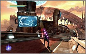 Po wyjściu z windy znajdziesz się niedaleko peronu pociągu - Cato Neimoidia - Wschodni Łuk | Opis przejścia - Star Wars: The Force Unleashed II - poradnik do gry