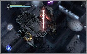 Spotkasz nowy typ przeciwnika - strażnika z mieczem - Zbawienie - Bitwa o Zbawienie | Opis przejścia - Star Wars: The Force Unleashed II - poradnik do gry