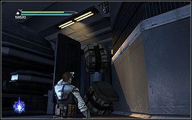 Bezpiecznik umieść w leżącym na podłodze zniszczonym dziale - Zbawienie - Bitwa o Zbawienie | Opis przejścia - Star Wars: The Force Unleashed II - poradnik do gry