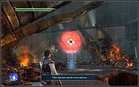 Aby przejść dalej konieczne jest odwalenie gruzu złomu blokującego korytarz - Kamino - Powrót | Opis przejścia | Star Wars The Force Unleashed II - Star Wars: The Force Unleashed II - poradnik do gry