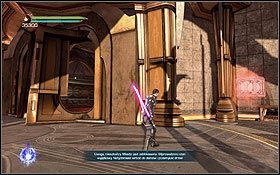 Wyjścia z drugiego zdobionego korytarza będą bronić drzwi - Cato Neimoidia - Wschodni Łuk | Ukryte holocrony - Star Wars: The Force Unleashed II - poradnik do gry