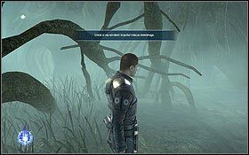 Kiedy zobaczysz chatkę Yody zatrzymaj się i spojrzyj na prawo od niej - Dagobah | Ukryte holocrony | Star Wars The Force Unleashed II - Star Wars: The Force Unleashed II - poradnik do gry