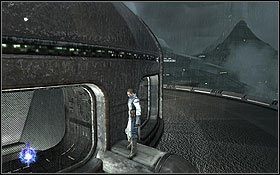 Po wyjściu z kompleksu na zewnątrz wkrótce natkniesz się na doskonale widoczny holocron - Kamino - Powrót | Ukryte holocrony | Star Wars The Force Unleashed II - Star Wars: The Force Unleashed II - poradnik do gry