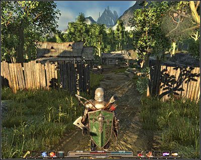 Przeciwnicy: Podczas eksploracji północnego Srebrowodu walczy się w głównej mierze z goblinami, dzikami, wilkami oraz ścierwojadami - Obszary (1) | Świat gry w Arcania Gothic 4 - Arcania: Gothic 4 - poradnik do gry