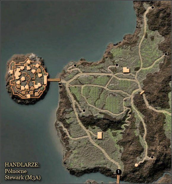 1 - Handlarze - Mapy (1) | Świat gry w Arcania Gothic 4 - Arcania: Gothic 4 - poradnik do gry