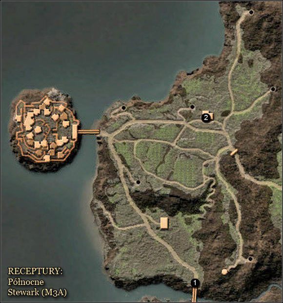 1 - Receptury - Mapy (1) | Wytwarzanie przedmiotów w Arcania Gothic 4 - Arcania: Gothic 4 - poradnik do gry