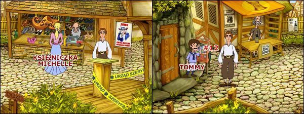 Zająłem się pierwszym elementem - nosem - Wizyta w miasteczku | Gilbert Goodmate fangoryjskie dziwy - Gilbert Goodmate fangoryjskie dziwy - poradnik do gry