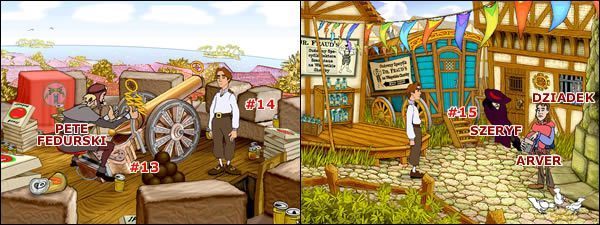 Wróciłem w okolice wieży i rozwalonego automatu, skąd udałem się do doków - Wizyta w miasteczku | Gilbert Goodmate fangoryjskie dziwy - Gilbert Goodmate fangoryjskie dziwy - poradnik do gry