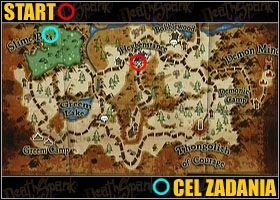 ZLECENIODAWCA: Demon Witch Heybanstance - Zadania początkowe (2) | Zadania | DeathSpank - DeathSpank - poradnik do gry