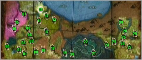 Numerki nie odpowiadają kolejności odblokowywania. - Wychodki (1) | Wychodki, kamienie runiczne i osiągnięcia | DeathSpank - DeathSpank - poradnik do gry