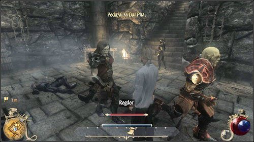 Zadanie otrzymasz tuż po rozpoczęciu swojej przygody, kiedy tajemnicza postać uwolni Cię z rąk strażników - Zadania główne - Prolog - Ucieczka z więzienia | Zadania główne - Prolog i Rozdział 1 - Two Worlds II - poradnik do gry