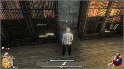 Gdy drzwi zostaną otwarte podążaj dalej - trafisz do pomieszczenia, w którym powinno znajdować się ukryte przejście - Zadania główne - Prolog - Ucieczka z więzienia | Zadania główne - Prolog i Rozdział 1 - Two Worlds II - poradnik do gry