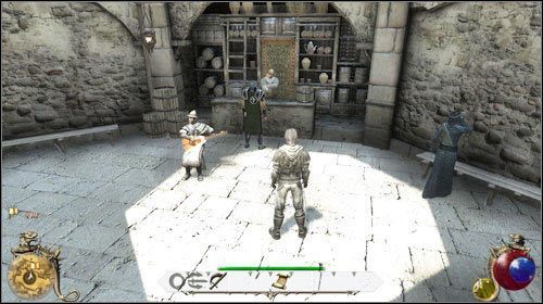 Końcem końców dotrzesz pod bramę Hatmandoru [Pustynia ] (M20:1) - Dostać się do Hatmandoru | Zadania główne Two Worlds II - Prolog i Rozdział 1 - Two Worlds II - poradnik do gry