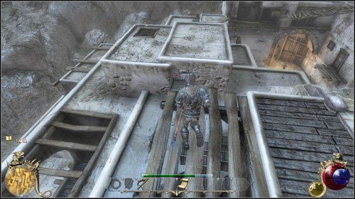 Będąc w środku przeszukaj skrzynie w poszukiwaniu Buteleczki rosy - Dostać się do Hatmandoru | Zadania główne Two Worlds II - Prolog i Rozdział 1 - Two Worlds II - poradnik do gry