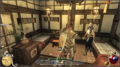 Skieruj się do żeńskich akademików (M23:7), Lisę znajdziesz w otwartym pokoju - Wieczór kawalerski; Studentka Angie | Zadania główne Two Worlds II - Rozdział 2 - Two Worlds II - poradnik do gry