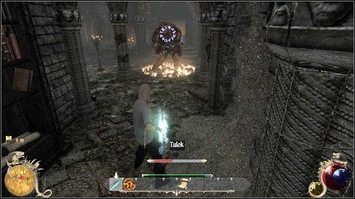 Otrzymasz laskę, przy pomocy której będziesz rzucał czary - Prorokini | Zadania Two Worlds II - Alsorna - Two Worlds II - poradnik do gry