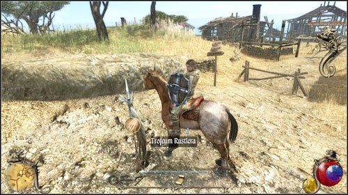 Zadanie otrzymasz po ukończeniu zadania [Rytuał inicjacji ] - Gonitwa koniokrada; Susza | Zadania Two Worlds II - Bayan - Two Worlds II - poradnik do gry