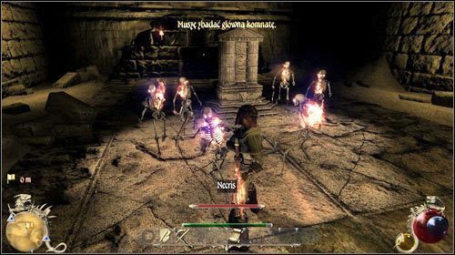 Lokalizację grobowca Userkafa [Pustynia ] (M20:25) poznasz w zadaniu [Grobowiec arcykapłana Qaa ] po odczytaniu Notatki archeologa znalezionych przy ciele - Grobowce arcykapłanów Userkafa, Huni | Zadania Two Worlds II - Bayan - Two Worlds II - poradnik do gry